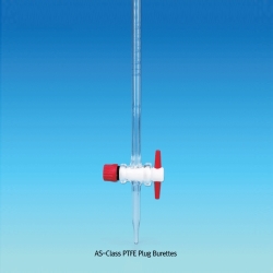 AS-Class PTFE Plug Burettes, AS PTFE Plug ䷿